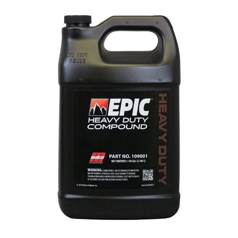 EPIC Heavy Duty Compound Premium Line – DA/Orbital Compound (Removes P1500 Marks) 2