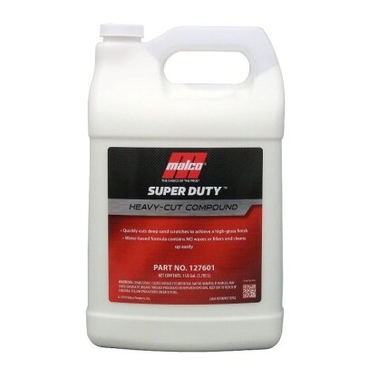 Malco SUPER-DUTY Heavy Cut Compound – профессиональная паста Heavy Cut для коррекции ЛКП 2