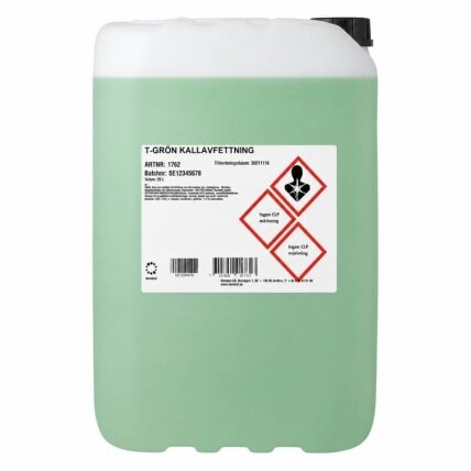 T-Grön Kallavfettning Tar Deposit Remover 6