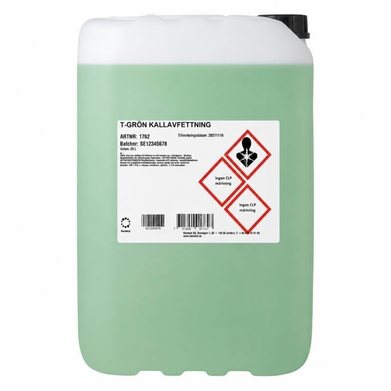 T-Grön Kallavfettning Tar Deposit Remover 6