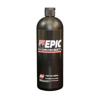 MALCO EPIC HYDROSHEET+ GRAPHENE WASH & WAX shampoo for ceramic-coated vehicles 1:128 2