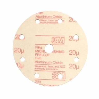 3M™ Hookit™ Microfinishing Film 266L Disc 20 Micron 150 mm P1000 1 vnt 3M™ Hookit™ Microfinishing Film 266L Disc 20 Micron 150 mm P1000 1 vnt