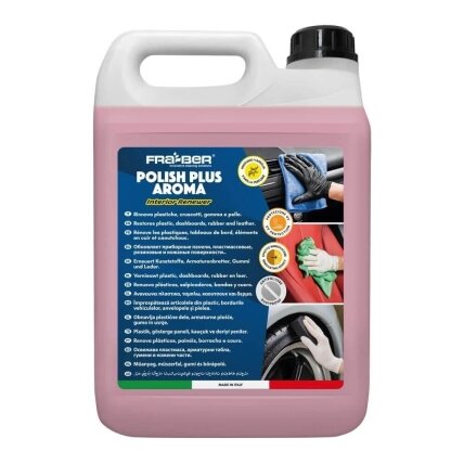 FRA-BER Polish Plus Aroma антистатический восстановитель пластика, резины и кожи 6