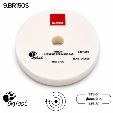 RUPES Rotary poliravimo kempinė ULTRA FINE White 2