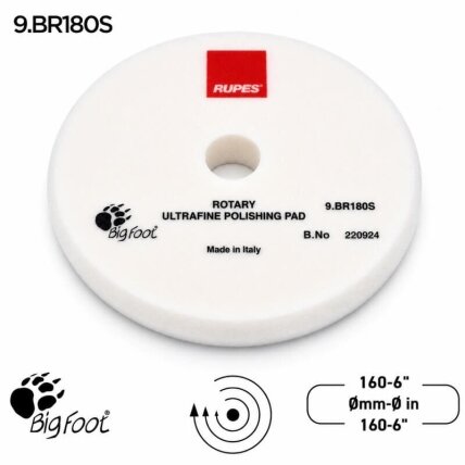 RUPES Rotary poliravimo kempinė ULTRA FINE White 3
