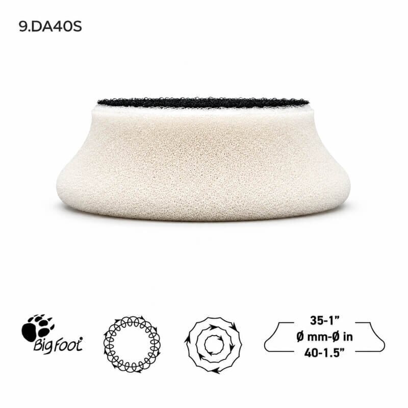 RUPES High Performance D-A ULTRA-FINE White Polishing Pad 4