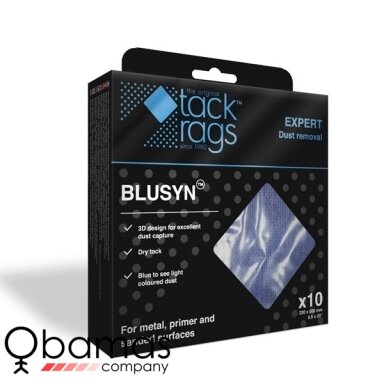 Antistatinė dulkių valymo servetėlė Gekatex BLUSYN Tack Rag 220 x 500 mm, 10 vnt.