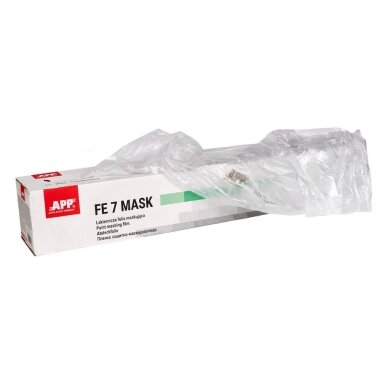 APP FE 7 Mask elektrostatinė maskavimo plėvelė dažymui, 7 mikronų