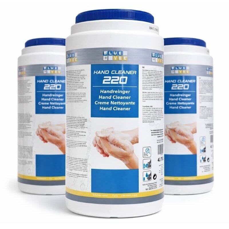 BLUE YEL Hand Cleaner 220 - Профессиональный очиститель для рук 4 л