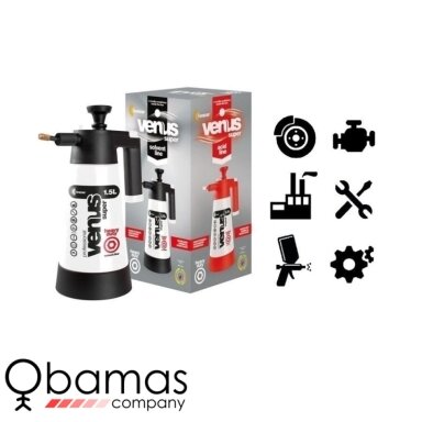 Brake Cleaner valikliui atsparus purkštuvas Kwazar VENUS SUPER HD Solvent Line 1,5 L