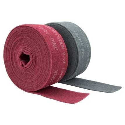 CARSYSTEM Mirlon šlifavimo vilna rulone 115 mm x 10 m