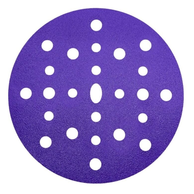 Carsystem F.23 Ceramic Sanding Discs 150 mm, 50 pcs