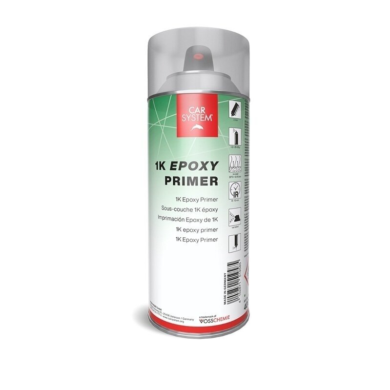 CARSYSTEM 1K Epoxy Primer эпоксидный аэрозольный грунт Grey 400 мл
