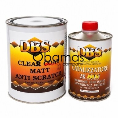 DBS 2K matinis lakas 1 l su kietikliu 0,5 l