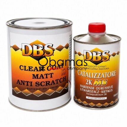 DBS 2K matinis lakas 1 l su kietikliu 0,5 l