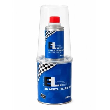 E1 100 2K akrylowy podkład wypełniający 5:1, 960 ml