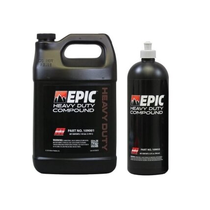 EPIC Heavy Duty Compound Premium Line – DA/Orbital Compound (Removes P1500 Marks) EPIC Heavy Duty Compound Premium Line – DA/Orbital Compound (Removes P1500 Marks)