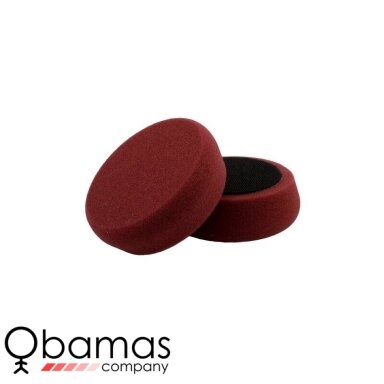 Flexipads Maroon Original S/Buff Cutting Spot Pad poliravimo kempinė 100 mm, 2 vnt.