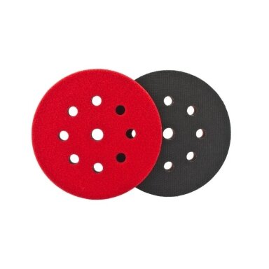 Flexipads tarpinis padas 125 mm 9 skylių VELCRO Flexipads tarpinis padas 125 mm 9 skylių VELCRO