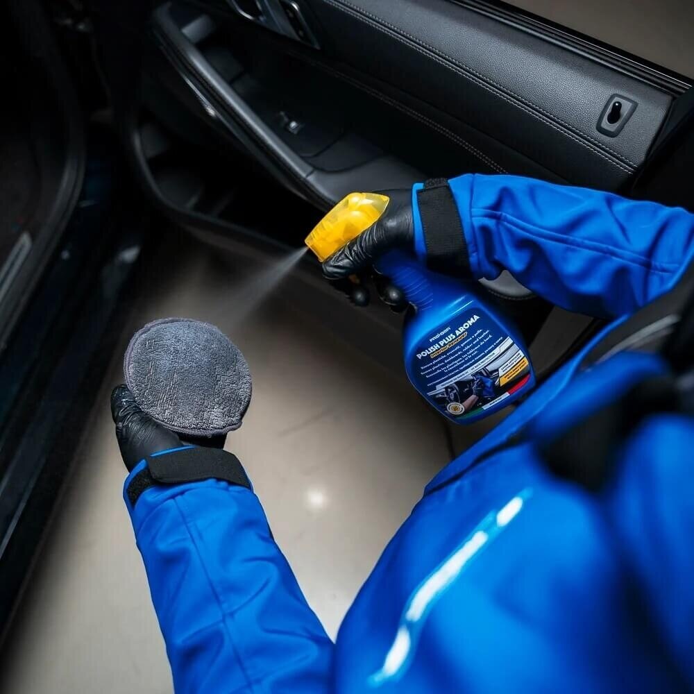 FRA-BER Polish Plus Aroma антистатический восстановитель пластика, резины и кожи 2