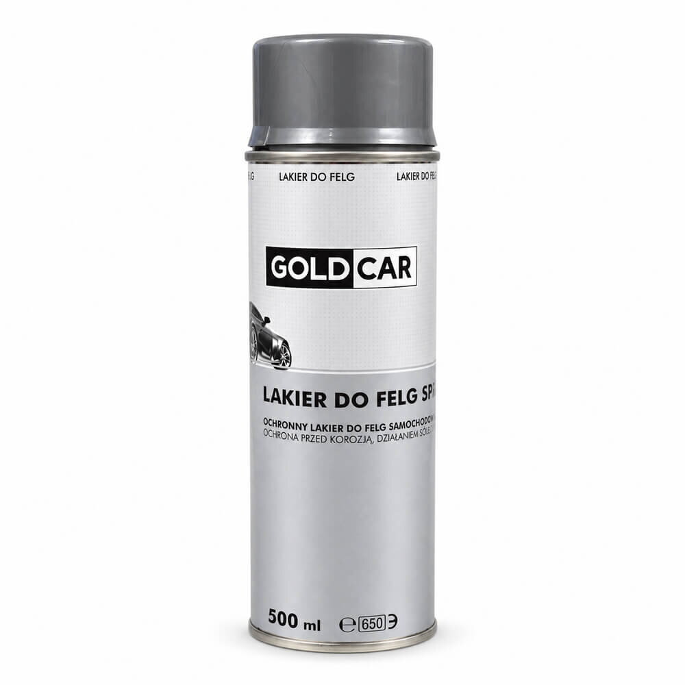 GoldCar sidabriniai aerozoliniai dažai ratlankiams, 500 ml
