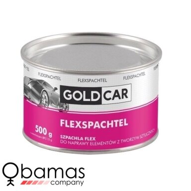 Goldcar FLEX elastinis glaistas plastikui 500 g