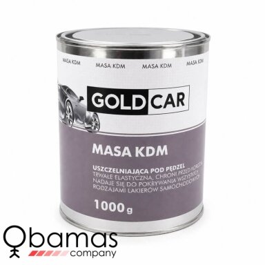 GOLDCAR KDM teptuku tepamas kėbulo siūlių hermetikas 1 kg