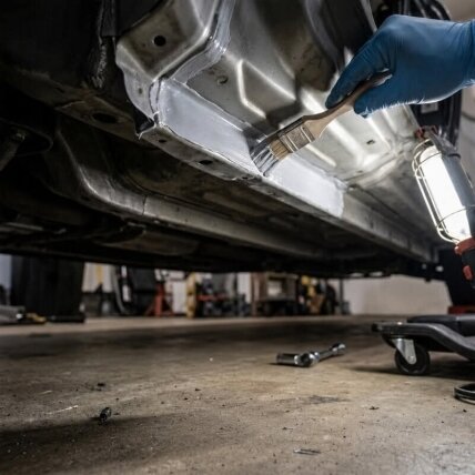 GOLDCAR KDM masa uszczelniająca do szwów pod pędzel 1 kg 1
