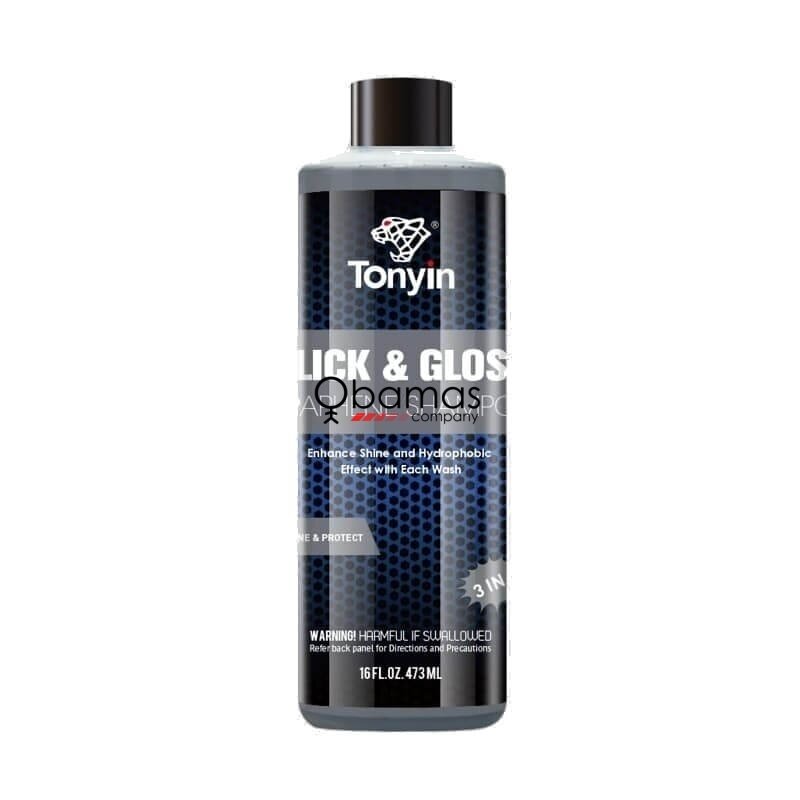 TONYIN SLICK & GLOSS GRAPHENE SHAMPOO 3в1 — графеновый автошампунь 500 мл 1:100