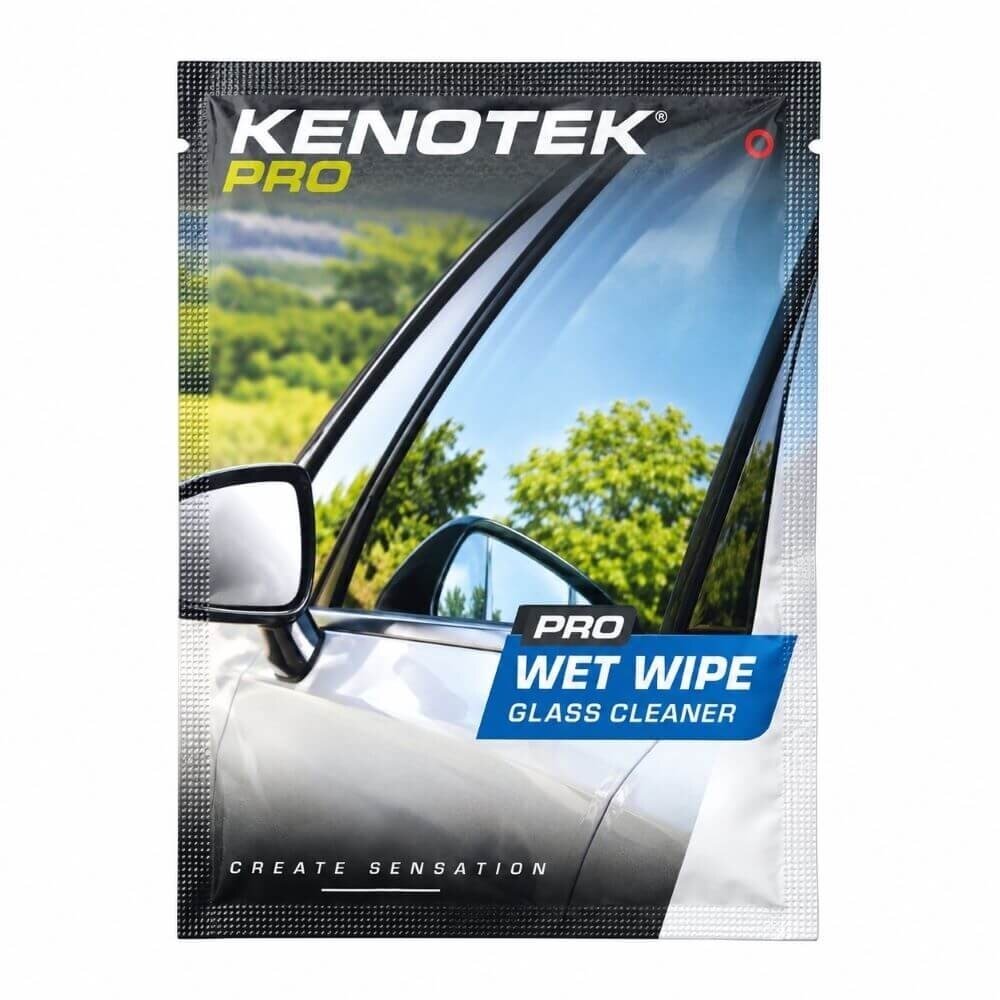 Kenotek PRO Wet Wipe Glass servetėlės langų ir stiklų valymui