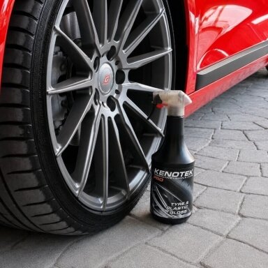 KENOTEK Tyre & Plastic Gloss padangų ir plastiko atnaujintojas 1 L