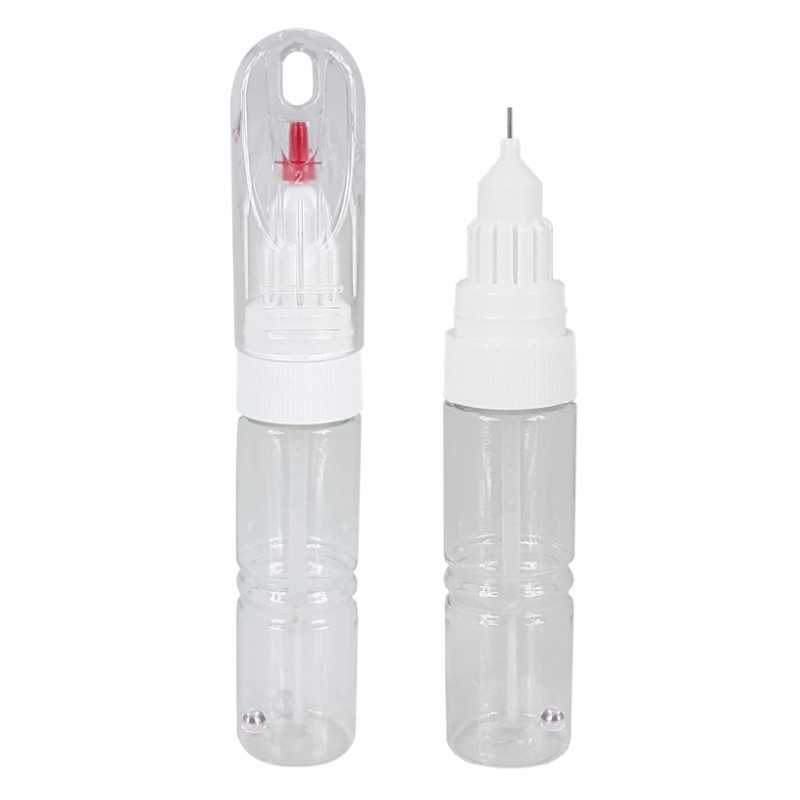Korektorius dažams su adata ir teptuku (10 ml / 20 ml) – įbrėžimų ir akmenukų pažeidimų taisymui Korektorius dažams su adata ir teptuku (10 ml / 20 ml) – įbrėžimų ir akmenukų pažeidimų taisymui