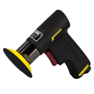 KRAUSS AIR-SHINE P25 mini pneumatinė rotacinė poliravimo mašinėlė 75 mm KRAUSS AIR-SHINE P25 mini pneumatinė rotacinė poliravimo mašinėlė 75 mm