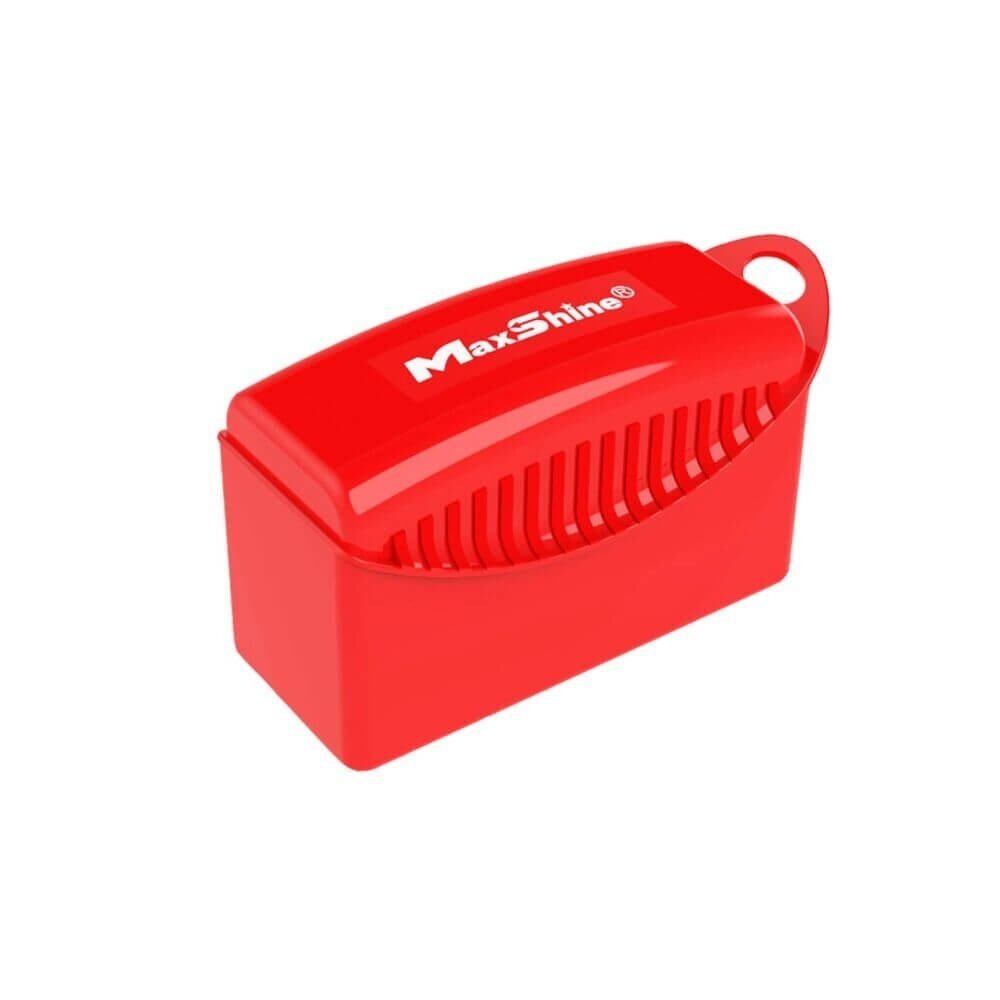 MaxShine aplikatorius padangų ir plastiko priežiūrai su apsauginiu dėklu 1