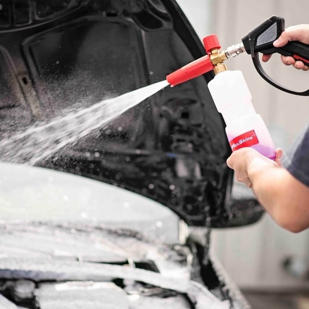 MaxShine Snow Foam Cannon putų purkštuvas 1 L su sieniniu laikikliu 3
