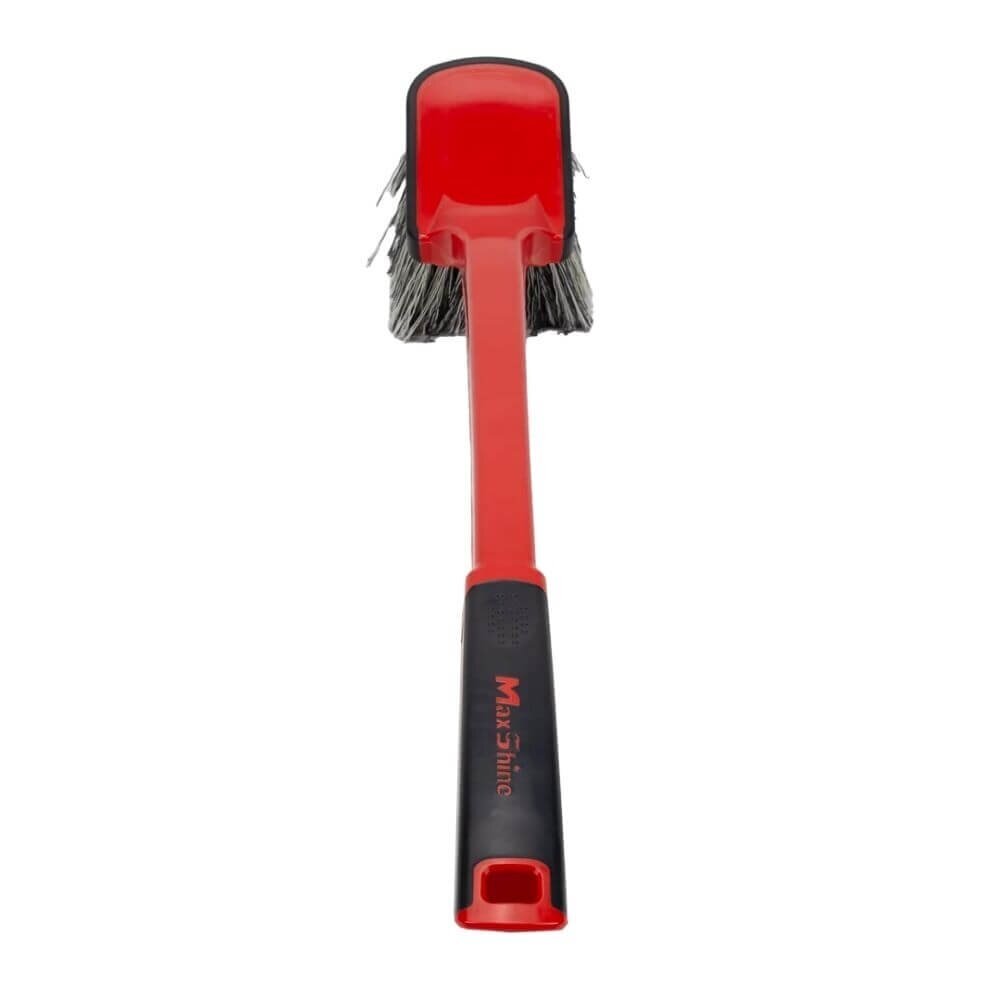 MaxShine Soft Grip ratlankių ir ratų arkų valymo šepetys ilga rankena 3