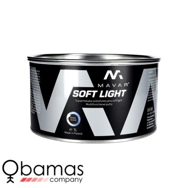 MAVAR Soft Light New Gen spalvą keičiantis poliesterinis glaistas 1 L