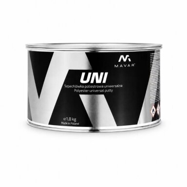 MAVAR UNI universalus poliesterinis glaistas 1,8 kg
