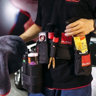 MaxShine Detailing įrankių diržas su 5 kišenėmis MaxShine Detailing įrankių diržas su 5 kišenėmis