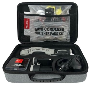 MaxShine M0312 V2 akumuliatorinė mini poliravimo mašinėlė DA/ROTARY