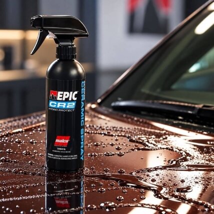 MALCO EPIC CR2 Hydro Protect purškiama SiO2 keraminė danga, 473 ml 1