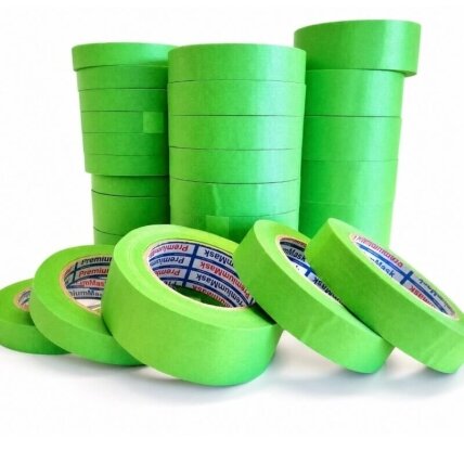 Wodoodporna taśma maskująca Premium Line GREEN