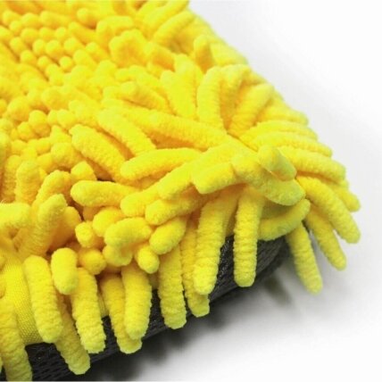 MaxShine CHENILLE 3 IN 1 mikropluošto plovimo pirštinė 3