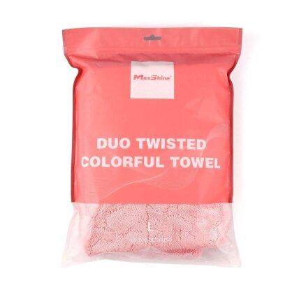 Maxshine Duo Twisted Colorful dvispalvė sausinimo šluostė 1200 GSM 50 × 60 cm 3