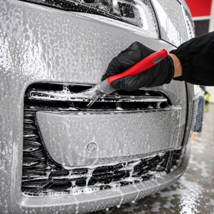 MaxShine Flat Detailing Brush plokščias valymo šepetėlis 2