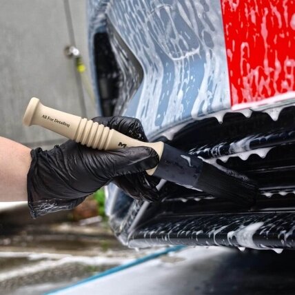 MaxShine PREMIUM detailingo šepetėlis kietais šereliais 3