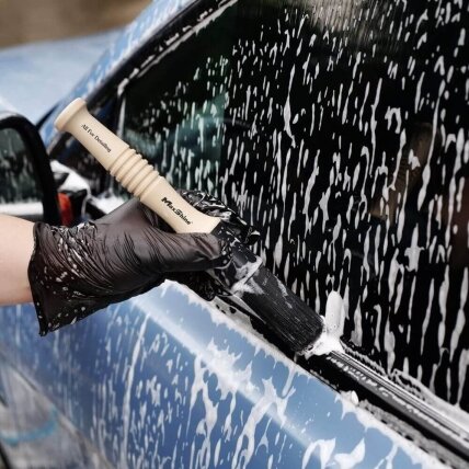 MaxShine PREMIUM detailingo šepetėlis kietais šereliais 4