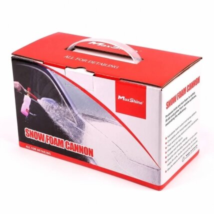 MaxShine Snow Foam Cannon putų purkštuvas 1 L su sieniniu laikikliu 4
