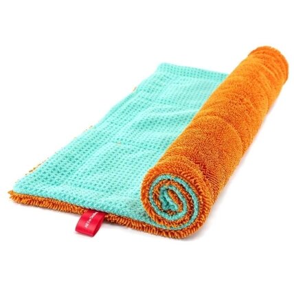 MaxShine Twisted Loop & Waffle dvispalvė mikropluošto šluostė 1000 GSM 60 × 90 cm 1