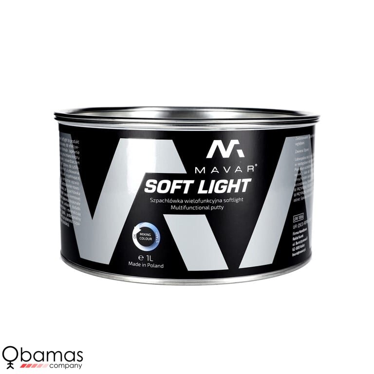 MAVAR Soft Light New Gen colour-changing polyester putty 1 L